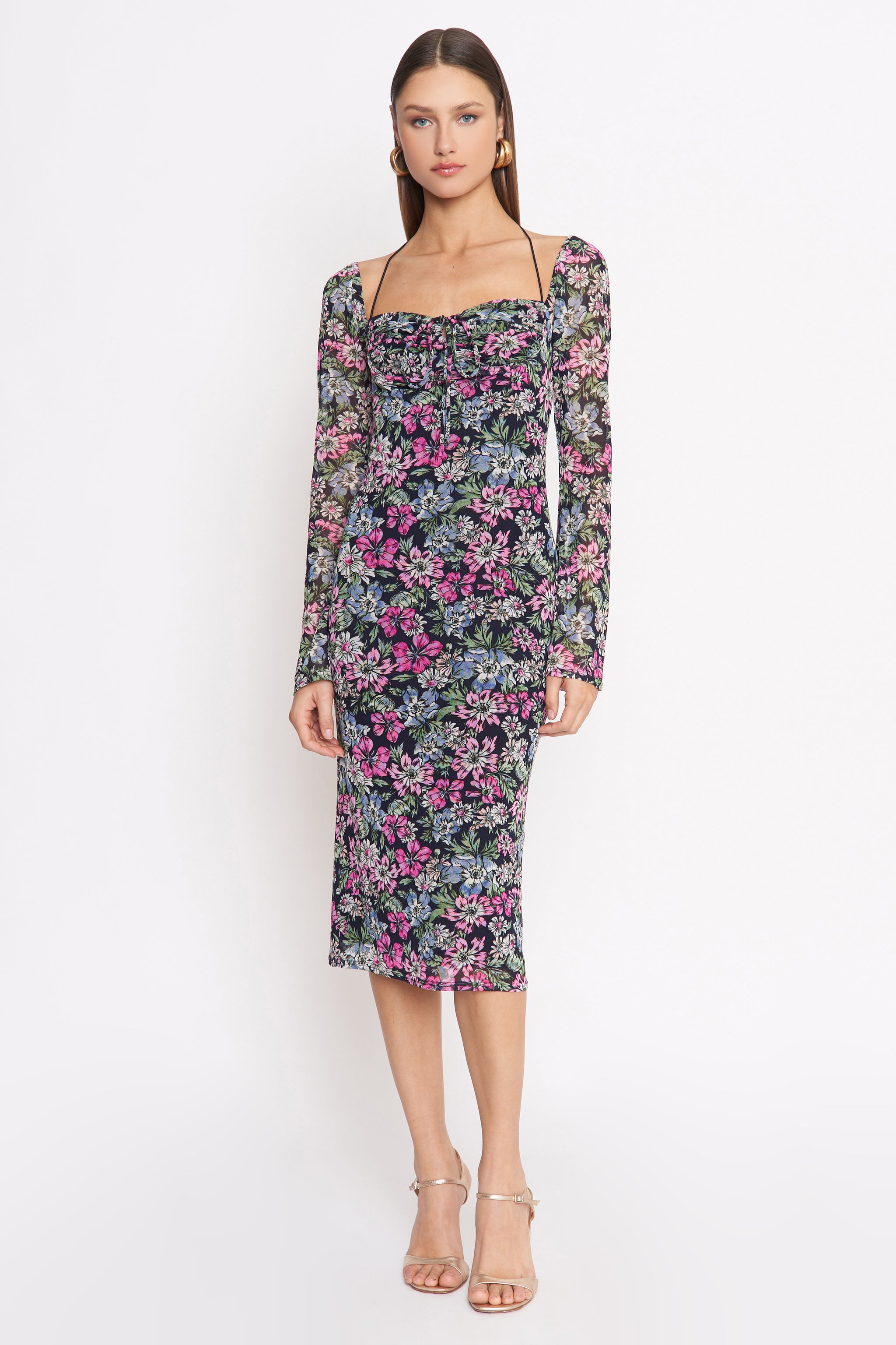 paz midi dress 4SI3NNA
